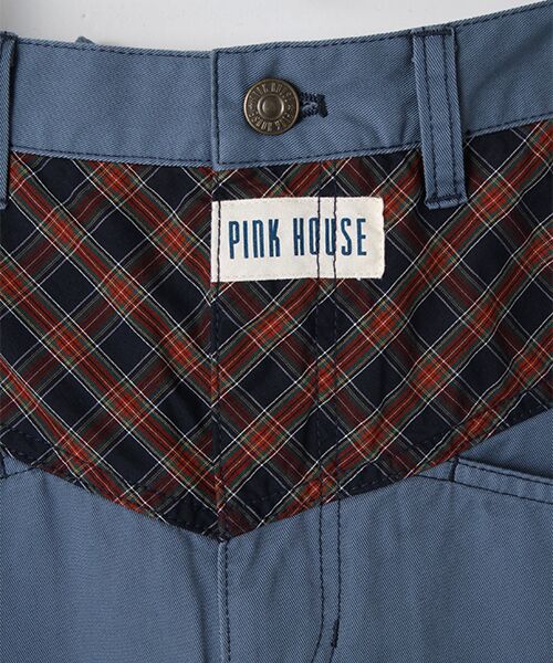 PINK HOUSE / ピンクハウス ロング・マキシ丈スカート | スコッチテリア刺繍チノクロススカート | 詳細10