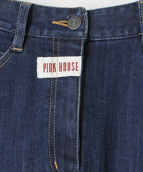 PINK HOUSE / ピンクハウス デニムスカート | ビッグロゴプリントデニムスカート | 詳細8