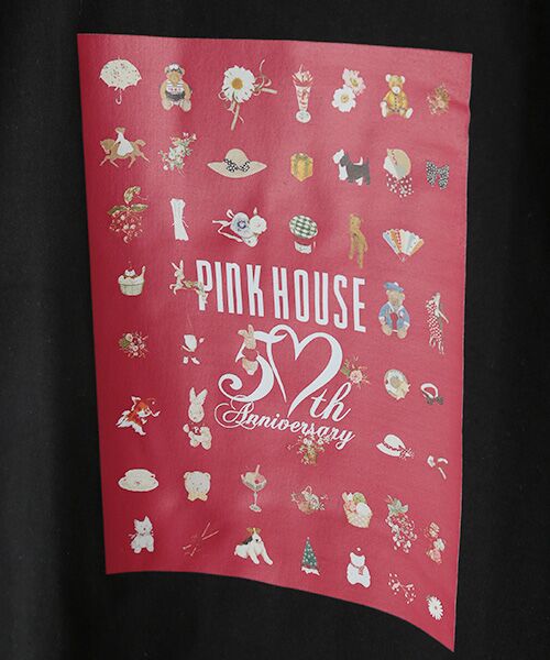 PINK HOUSE / ピンクハウス Tシャツ | 【OUTLET】プリントTシャツ | 詳細1