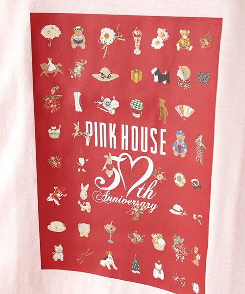 PINK HOUSE / ピンクハウス Tシャツ | 【OUTLET】プリントTシャツ | 詳細6