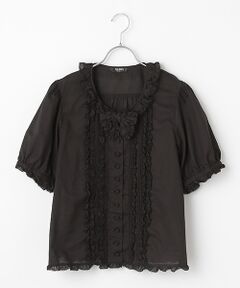 PINK HOUSE / ピンクハウス シャツ・ブラウス | フリル使いローンブラウス