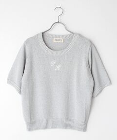 PINK HOUSE / ピンクハウス ニット・セーター | ロゴ入りニットプルオーバー