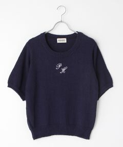 イニシャルロゴニットカーディガン｜ピンクハウスオフィシャル