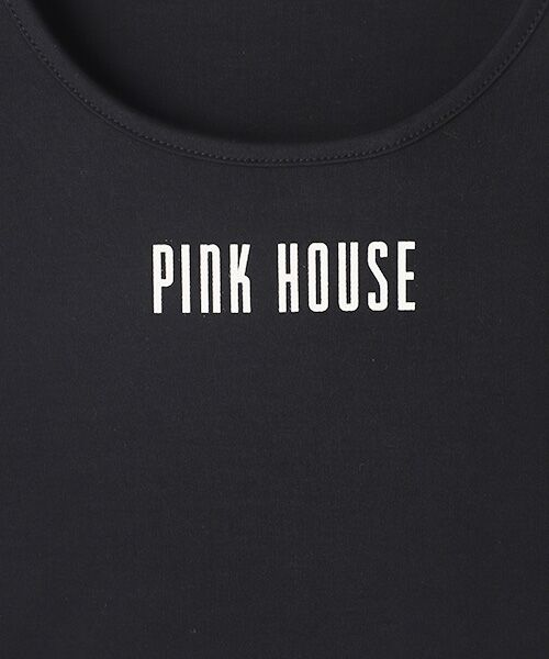 PINK HOUSE / ピンクハウス カットソー | ロゴ入りパフスリーブカットソー | 詳細1