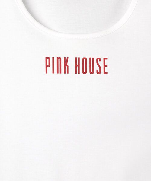 PINK HOUSE / ピンクハウス カットソー | ロゴ入りパフスリーブカットソー | 詳細2