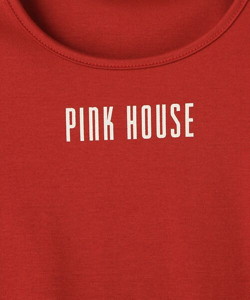 PINK HOUSE / ピンクハウス カットソー | ロゴ入りパフスリーブカットソー | 詳細3
