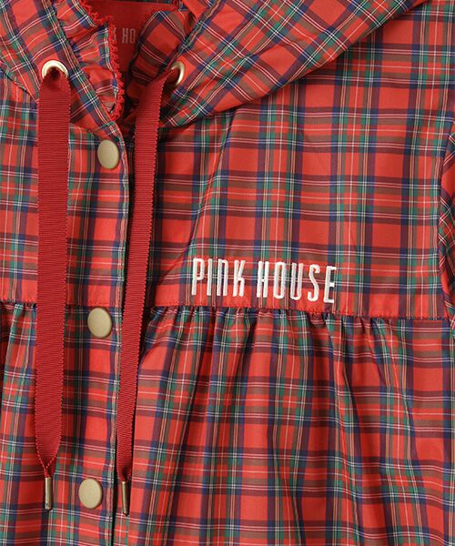 PINK HOUSE / ピンクハウス その他アウター | ●ロゴ＆ネーム使いレインコート | 詳細5