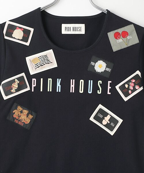 PINK HOUSE / ピンクハウス カットソー | ●ネームワッペン使いカットソー | 詳細4