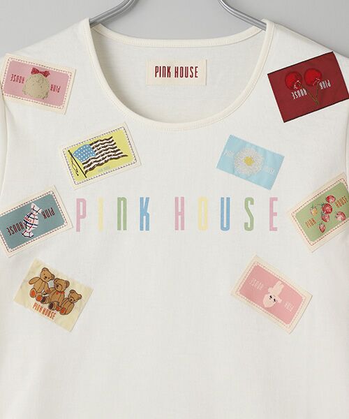 PINK HOUSE / ピンクハウス カットソー | ネームワッペン使いカットソー | 詳細5