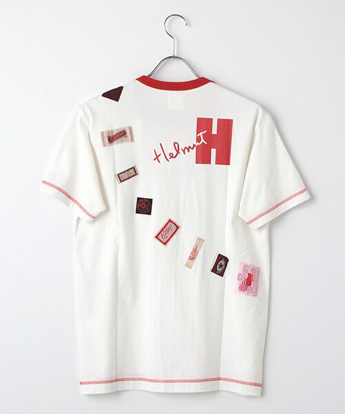 PINK HOUSE / ピンクハウス Tシャツ | ●ロゴ＆ネームワッペン使いTシャツ | 詳細1