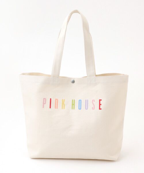 PINK HOUSE / ピンクハウス トートバッグ | カラフルロゴプリントトートバッグ | 詳細2