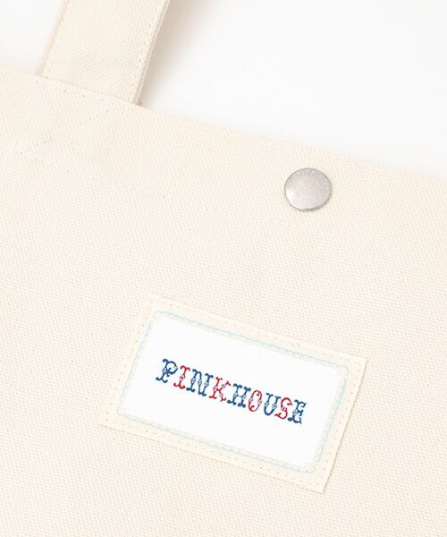 PINK HOUSE / ピンクハウス トートバッグ | カラフルロゴプリントトートバッグ | 詳細8
