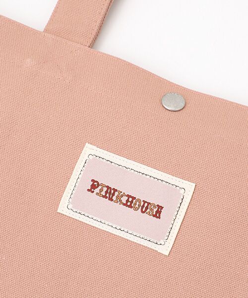 PINK HOUSE / ピンクハウス トートバッグ | カラフルロゴプリントトートバッグ | 詳細9