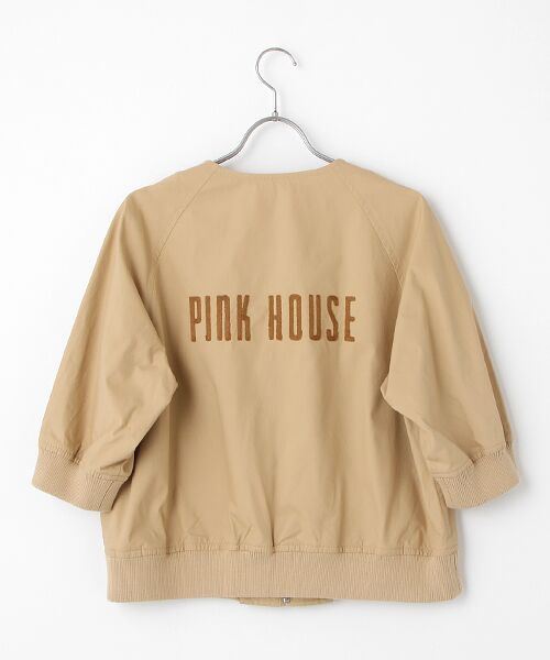 PINK HOUSE / ピンクハウス ブルゾン | バックロゴ入りブルゾン | 詳細1