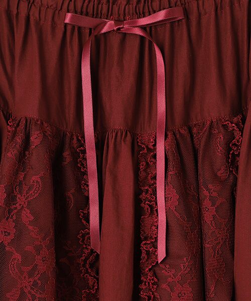 PINK HOUSE / ピンクハウス ロング・マキシ丈スカート | ●フラワーラッセルレース使いスカート | 詳細6