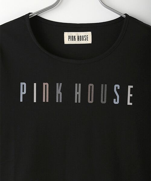 PINK HOUSE / ピンクハウス カットソー | ●カラフルロゴプリントカットソー | 詳細1
