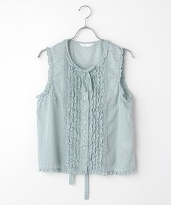 PINK HOUSE / ピンクハウス シャツ・ブラウス | 水玉プリントノースリーブブラウス