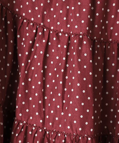 ●水玉プリントスカート