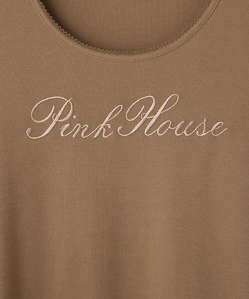 PINK HOUSE / ピンクハウス チュニック | 水玉プリント使いチュニックカットソー | 詳細2