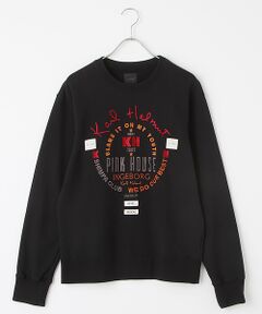 サークルロゴ刺繍トレーナー