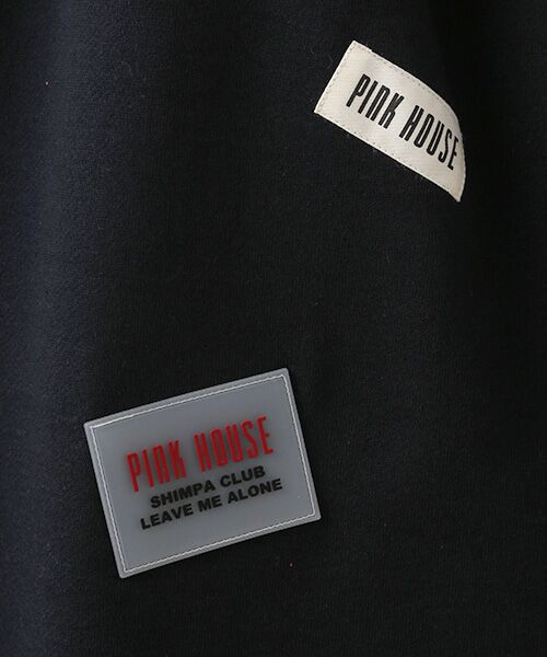 PINK HOUSE / ピンクハウス ロング・マキシ丈スカート | PINK HOUSEワッペン使い吊り裏毛スカート | 詳細1