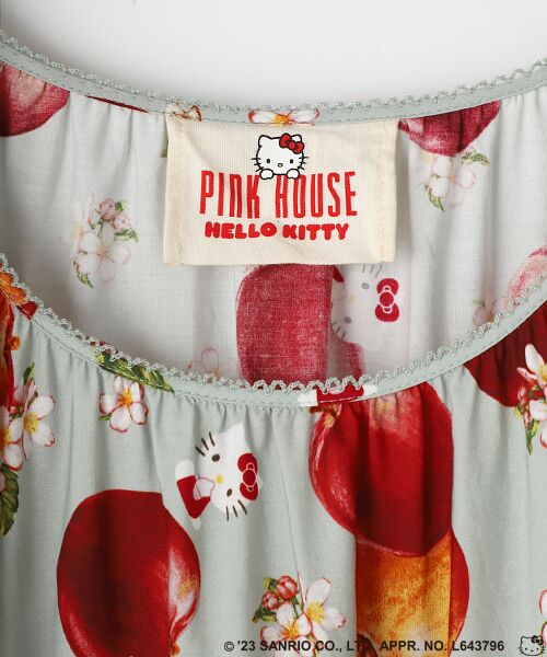PINK HOUSE / ピンクハウス ロング・マキシ丈ワンピース | PINK HOUSE×HELLO KITTY Patterned One-piece | 詳細8