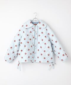 ●little sunny bite×PINK HOUSE floral ribbon print big blouson