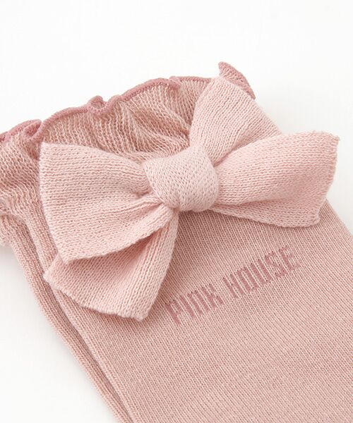 PINK HOUSE / ピンクハウス ソックス | リボンモチーフソックス | 詳細3
