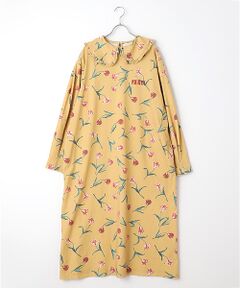 ●little sunny bite×PINK HOUSE tulip print long dress