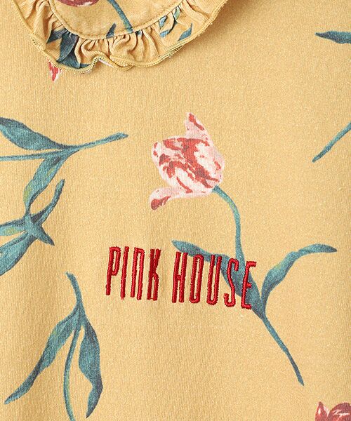 PINK HOUSE / ピンクハウス ロング・マキシ丈ワンピース | ●little sunny bite×PINK HOUSE tulip print long dress | 詳細8