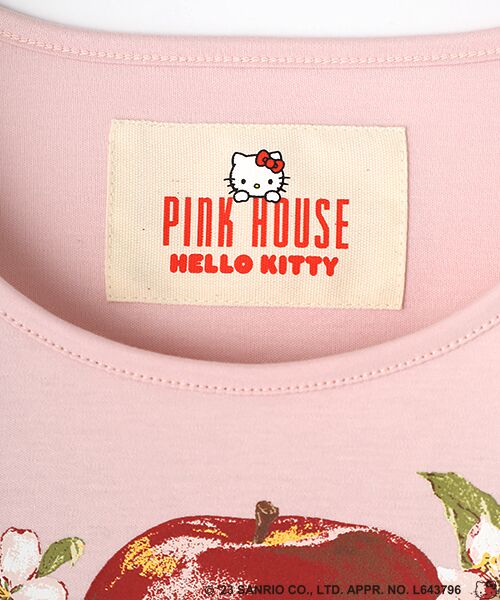 PINK HOUSE / ピンクハウス カットソー | PINK HOUSE×HELLO KITTY One Point Graphic Long Sleeve T-shirt | 詳細5