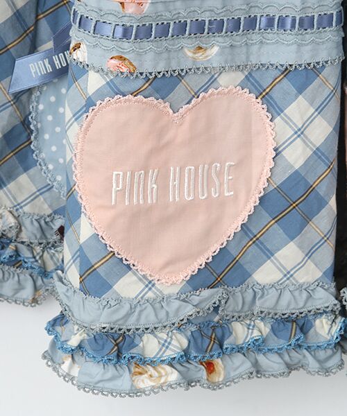 PINK HOUSE / ピンクハウス ロング・マキシ丈ワンピース | クッキーラビッツプリントパッチワークワンピース | 詳細3