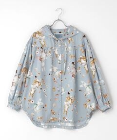 PINK HOUSE / ピンクハウス チュニック | クッキーラビッツプリントフードブラウス