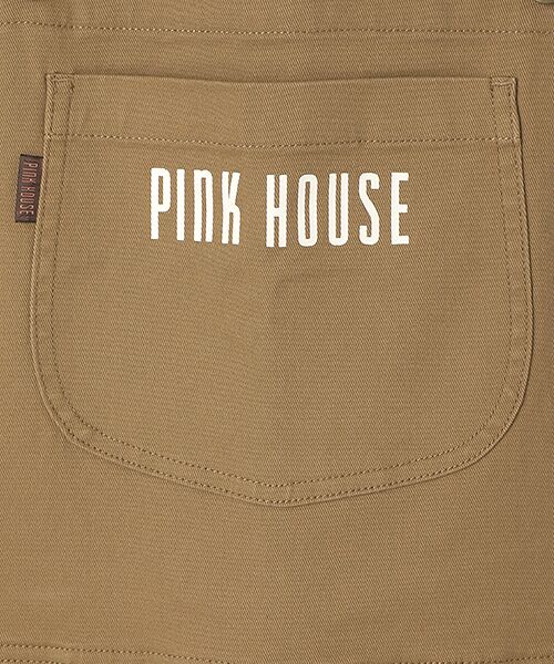 PINK HOUSE / ピンクハウス サロペット・オールインワン | ロゴプリント入りサロペット | 詳細1