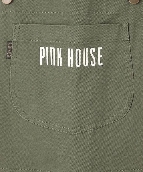 PINK HOUSE / ピンクハウス サロペット・オールインワン | ロゴプリント入りサロペット | 詳細8