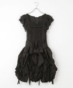 PINK HOUSE / ピンクハウス その他トップス | ローズレース使いローンエプロンドレス