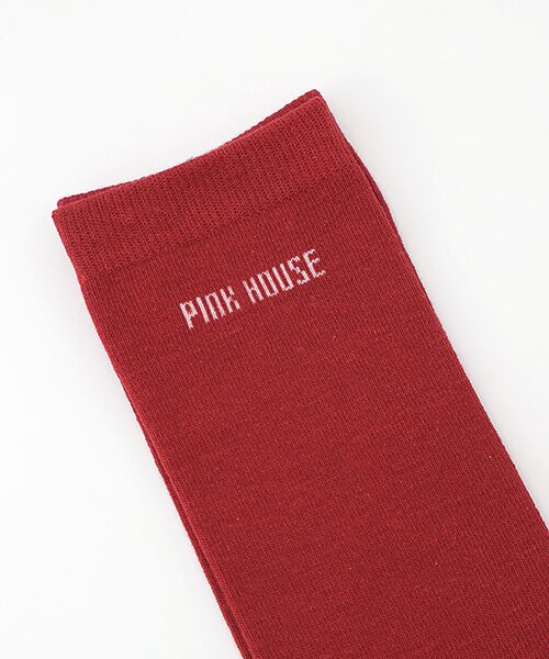 PINK HOUSE / ピンクハウス ソックス | ロゴソックス | 詳細1