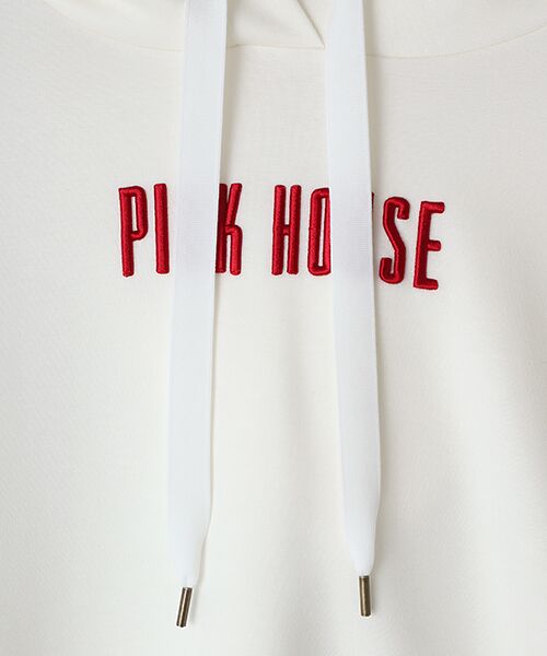 PINK HOUSE / ピンクハウス スウェット | ロゴフーディ― | 詳細2