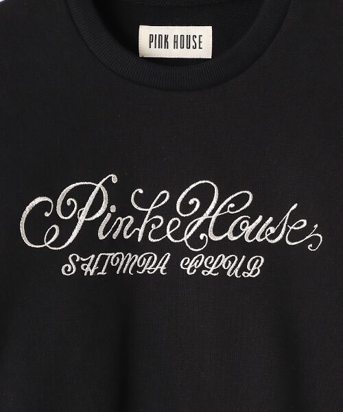 PINK HOUSE / ピンクハウス スウェット | ロゴ刺繍トレーナー | 詳細4