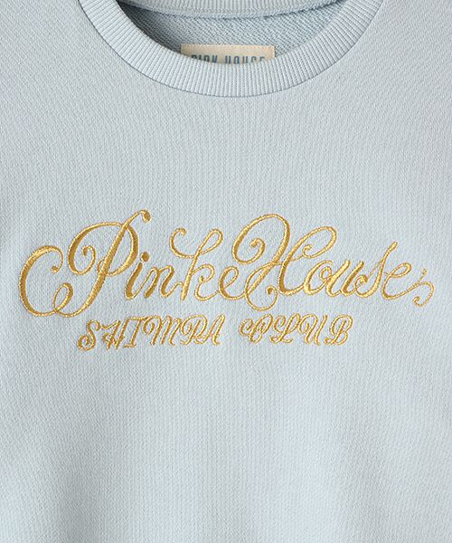 ロゴ刺繍トレーナー （スウェット）｜PINK HOUSE / ピンクハウス 