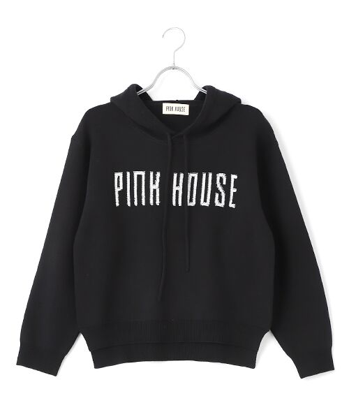 ロゴ入りニットパーカー （ニット・セーター）｜PINK HOUSE / ピンク 