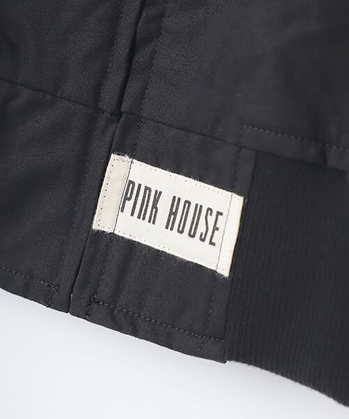 PINK HOUSE / ピンクハウス ブルゾン | ロゴ入りフードブルゾン | 詳細1
