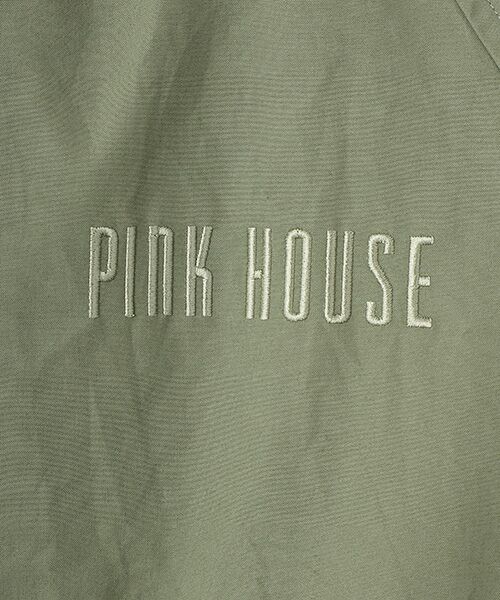 PINK HOUSE / ピンクハウス ブルゾン | ロゴ入りフードブルゾン | 詳細6