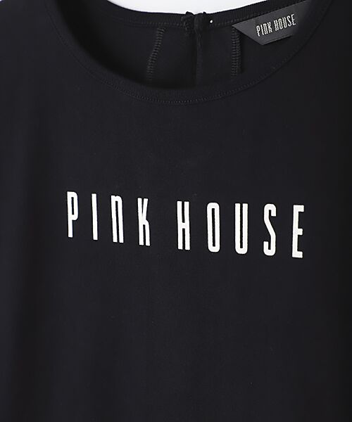 PINK HOUSE / ピンクハウス カットソー | ロゴプリントカットソー | 詳細5