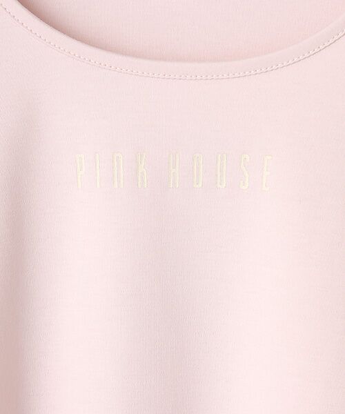 PINK HOUSE / ピンクハウス カットソー | 水玉プリント使いスムースカットソー | 詳細1