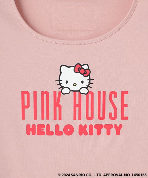 PINK HOUSE×HELLO KITTY プリントＴシャツ （Tシャツ）｜PINK HOUSE 