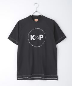 【P'MAS×Karl Helmut】イニシャルロゴプリントＴシャツ