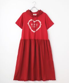 セール】 ○エプロン付きセーラーカラーワンピース （ロング