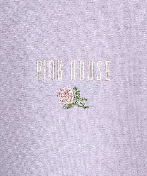 PINK HOUSE / ピンクハウス カットソー | ワンポイント刺繍カットソー | 詳細8