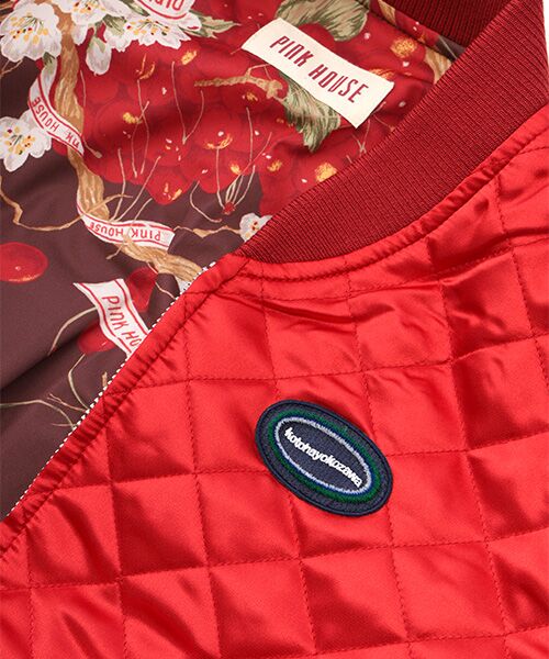 PINK HOUSE / ピンクハウス ブルゾン | kotohayokozawa×PINK HOUSE QUILTING REVERSIBLE BLOUSON | 詳細3